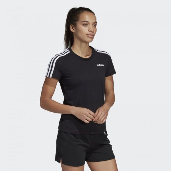 Adidas essentials 3 stripes tee best sale